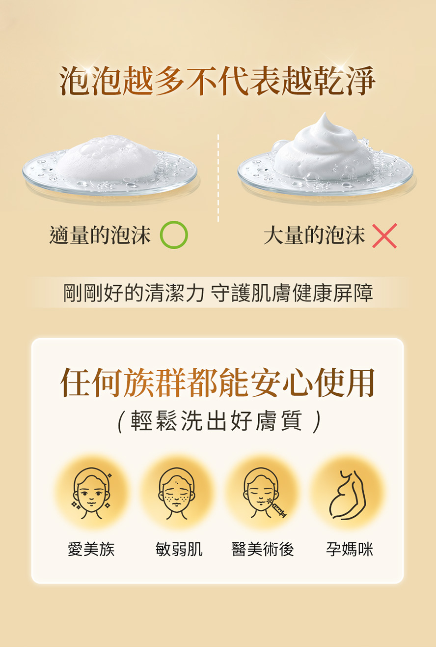愛美族、敏弱肌、醫美術後、孕媽咪皆可使用