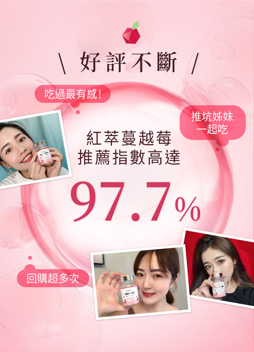 網上最熱銷的女性保健，推薦BHK's