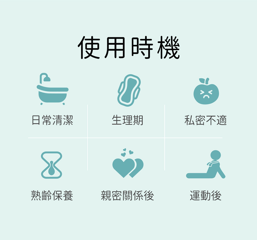 日常清潔、生理期、私密不適，就用BHK′s私密慕斯。