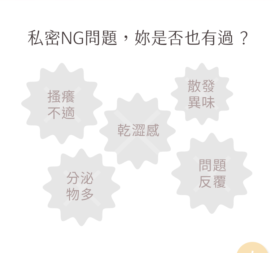 常見的私密處問題？搔癢、分泌物多、飄異味