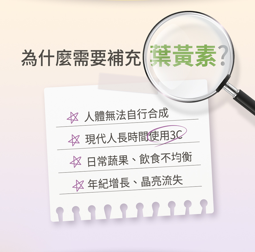 為什麼要吃葉黃素?哪些人需要補充?