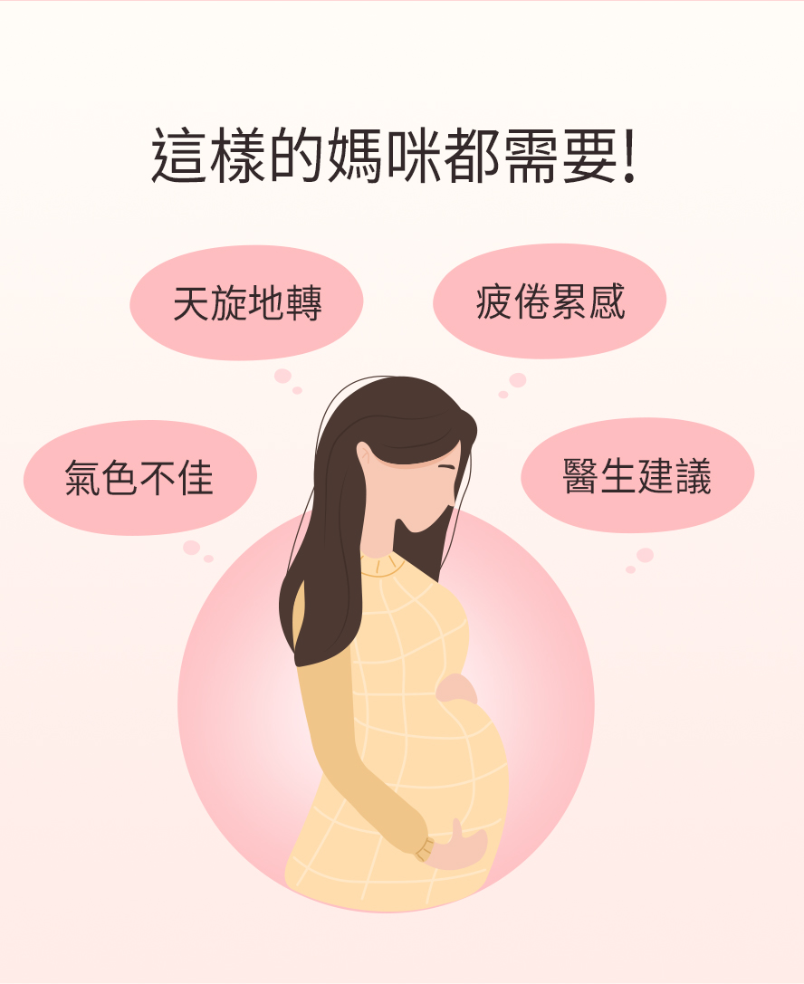 孕婦如何知道缺鐵?BHK螯合鐵建議族群。