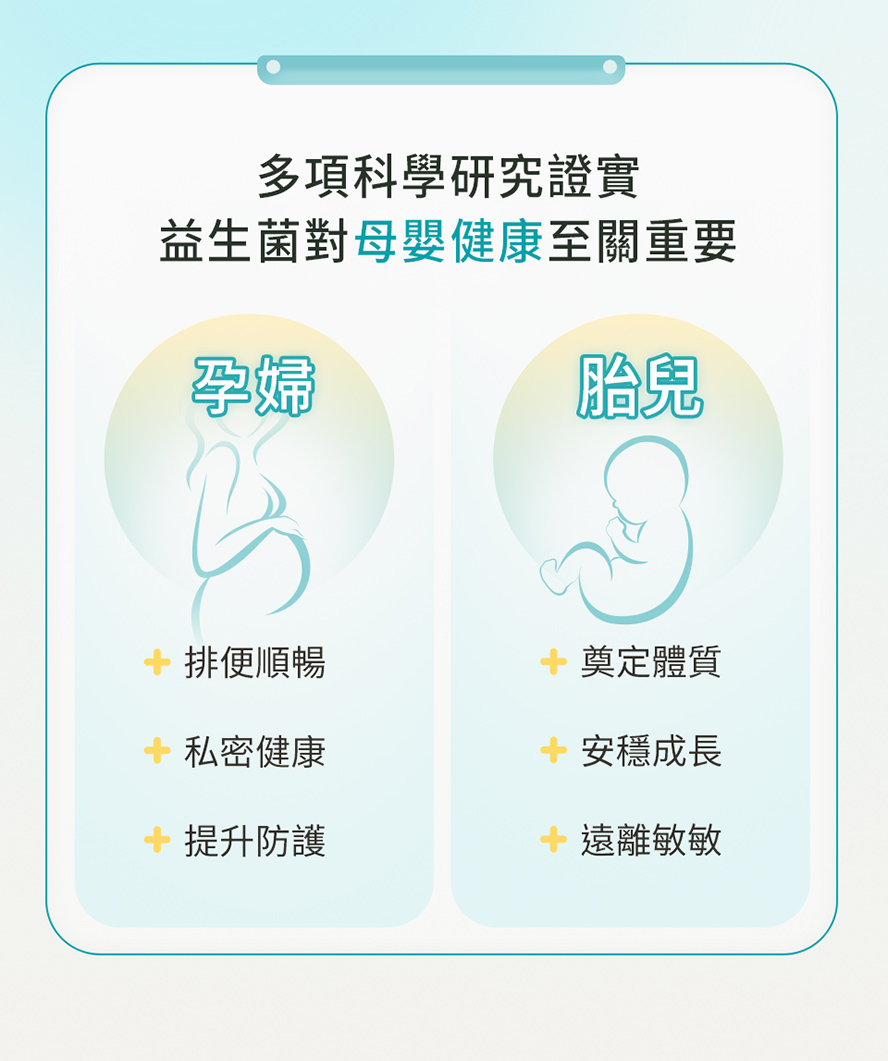 孕期要吃益生菌嗎?可幫助排便順暢、胎兒健康