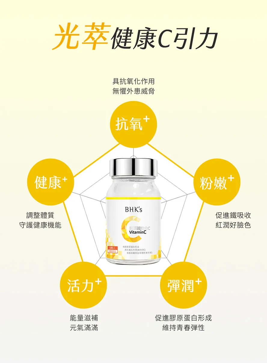 維他命C重要功效一次看懂