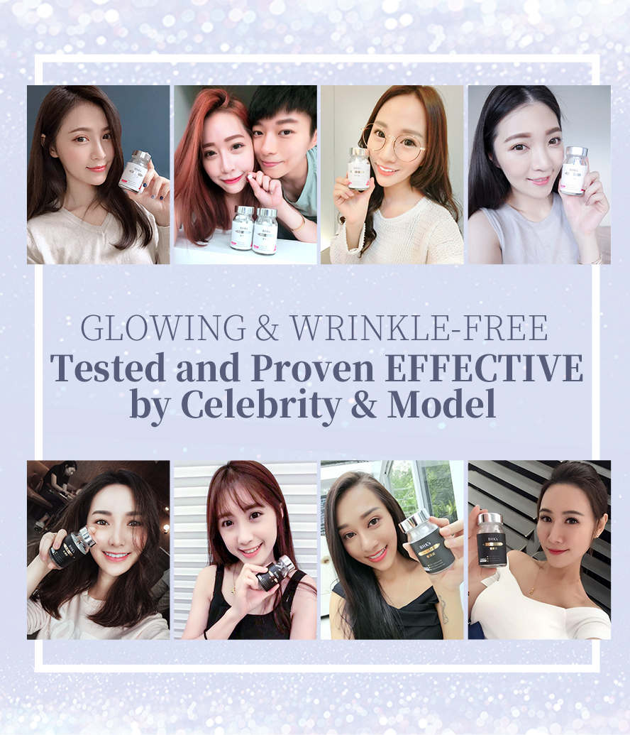 BHK's Glutathione and Ceramide is highly recommended by Taiwanese celebrity, famous blogger .