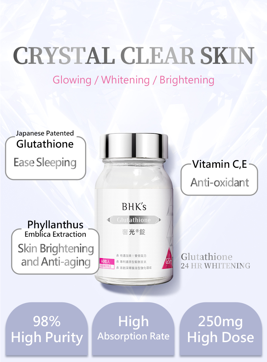 BHK's Glutathione and Ceramide  makes you visibly brighter and polished-looking skin