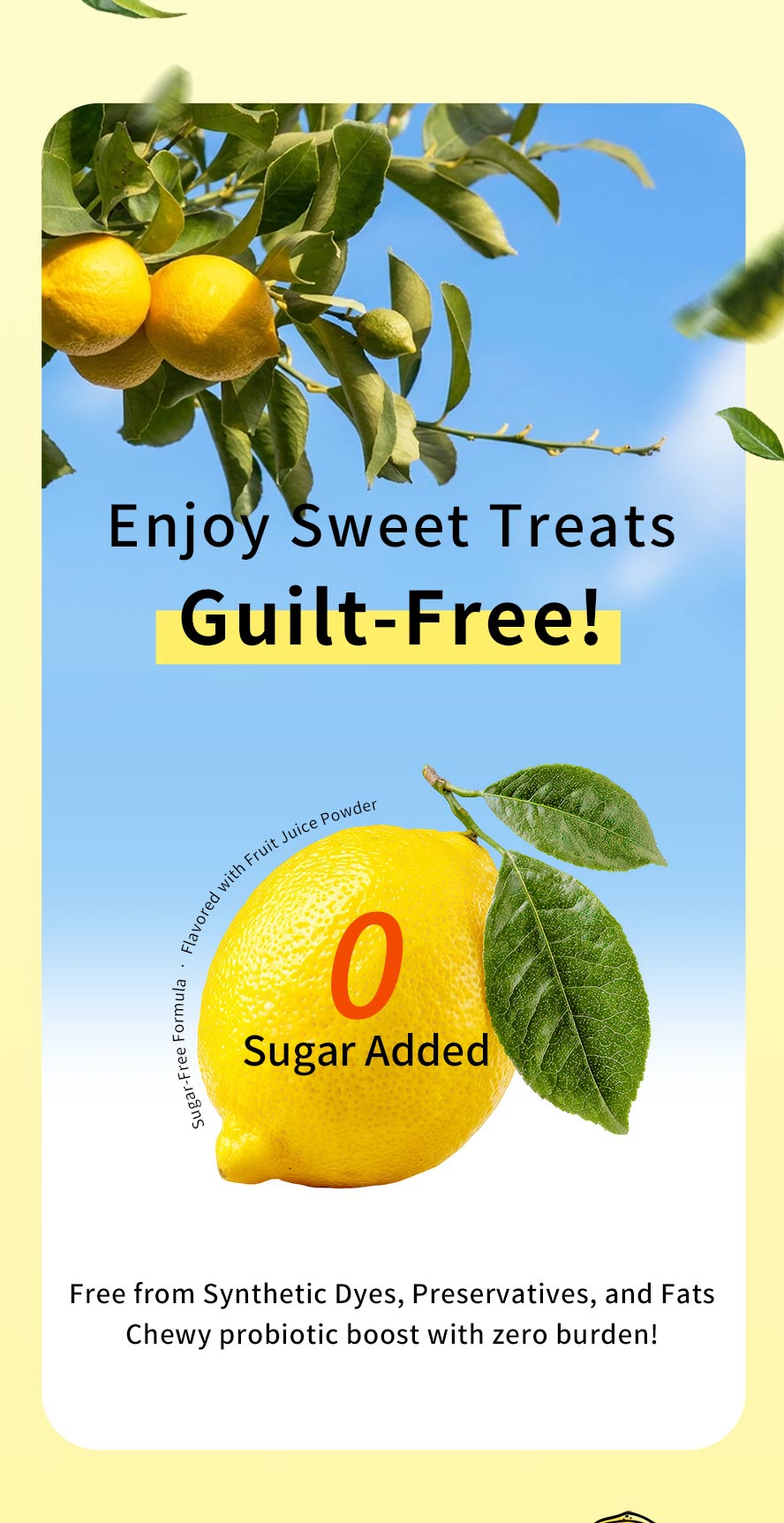 Recommended sugar-free gummies with no artificial colors or preservatives—delicious and guilt-free.