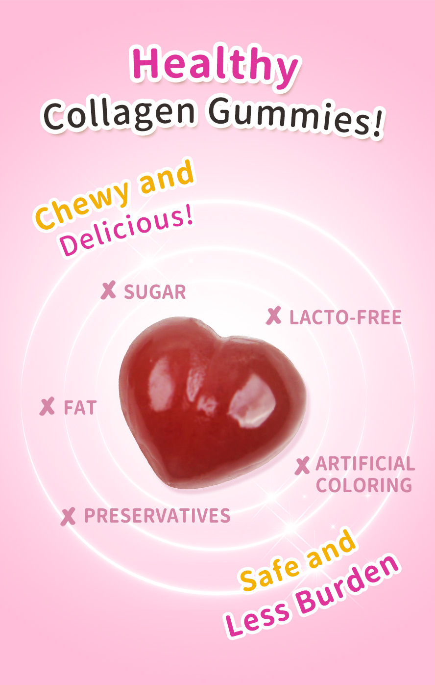 BHK’s Collagen Gummies guilt-free, low-calorie gummies you can enjoy anytime.