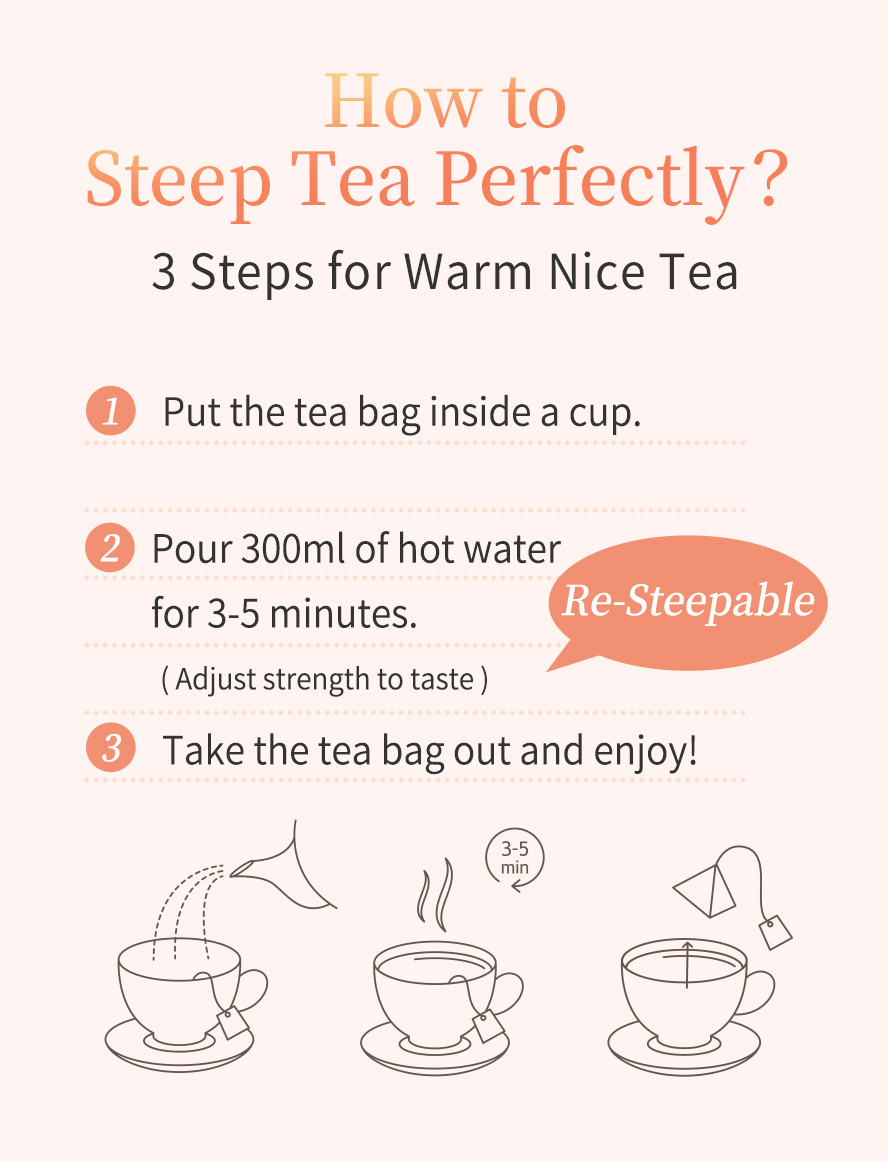 How to drink BHK's Menstrual Care Herbal Tea.