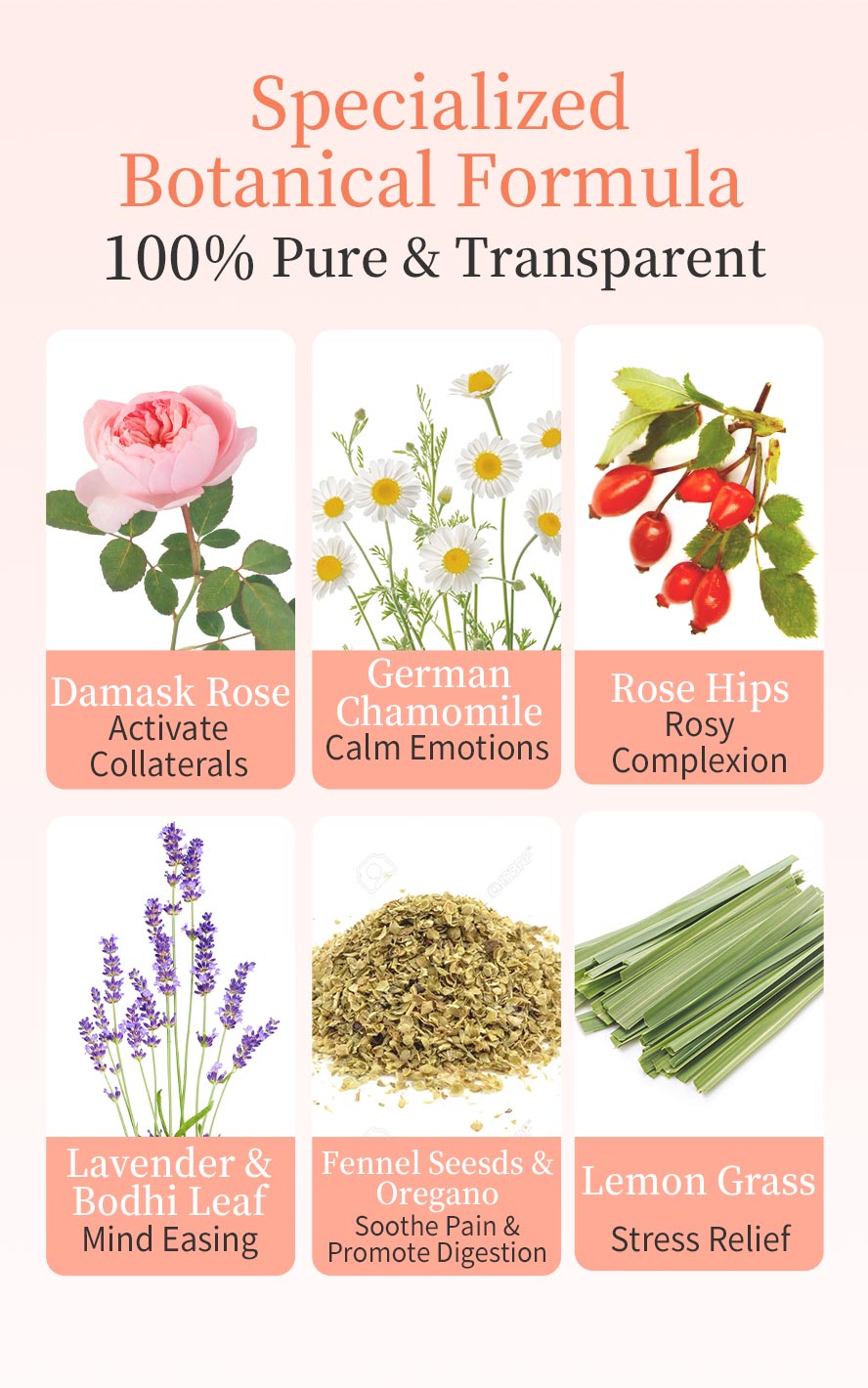 Specialized with pure and safe herbal ingredients to give menstruation comfort.