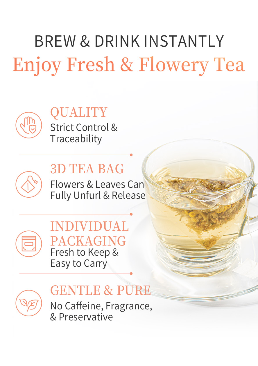 BHK's Menstrual Care Herbal Tea has no caffeine and preservatives which is safe to drink in daily and during menstruation.