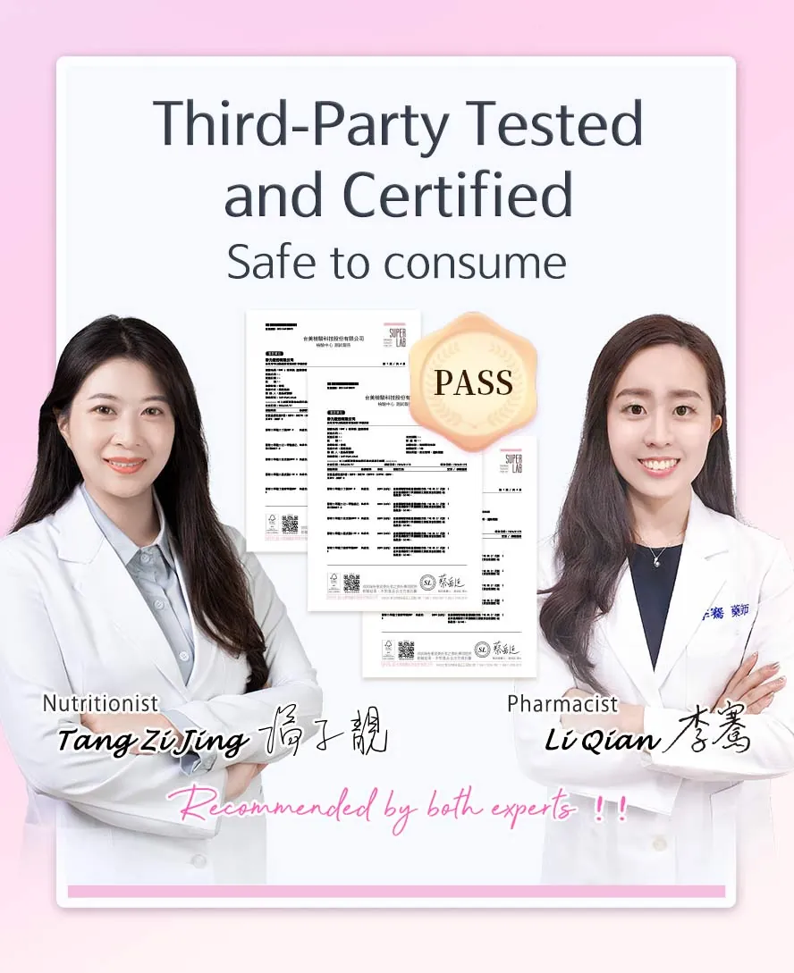 Features an excellent formulation coating that completely protects the collagen as the protection, delivered without being damaged by stomach acid.