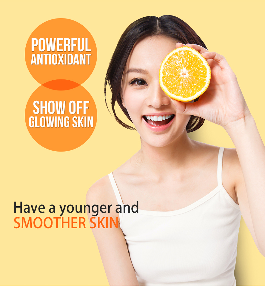 BHK's Vitamin C make you have a younger and smoother skin