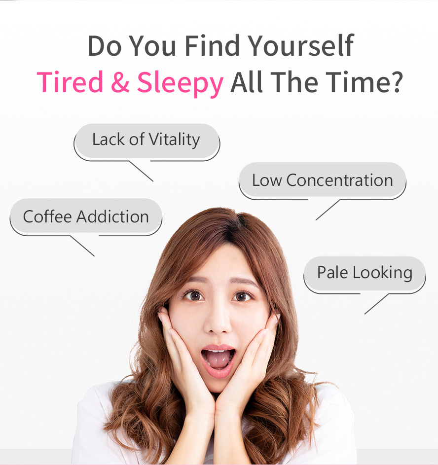 With sufficient dose of Vitamin B, no longer feel tired at work or sleepy at work and class