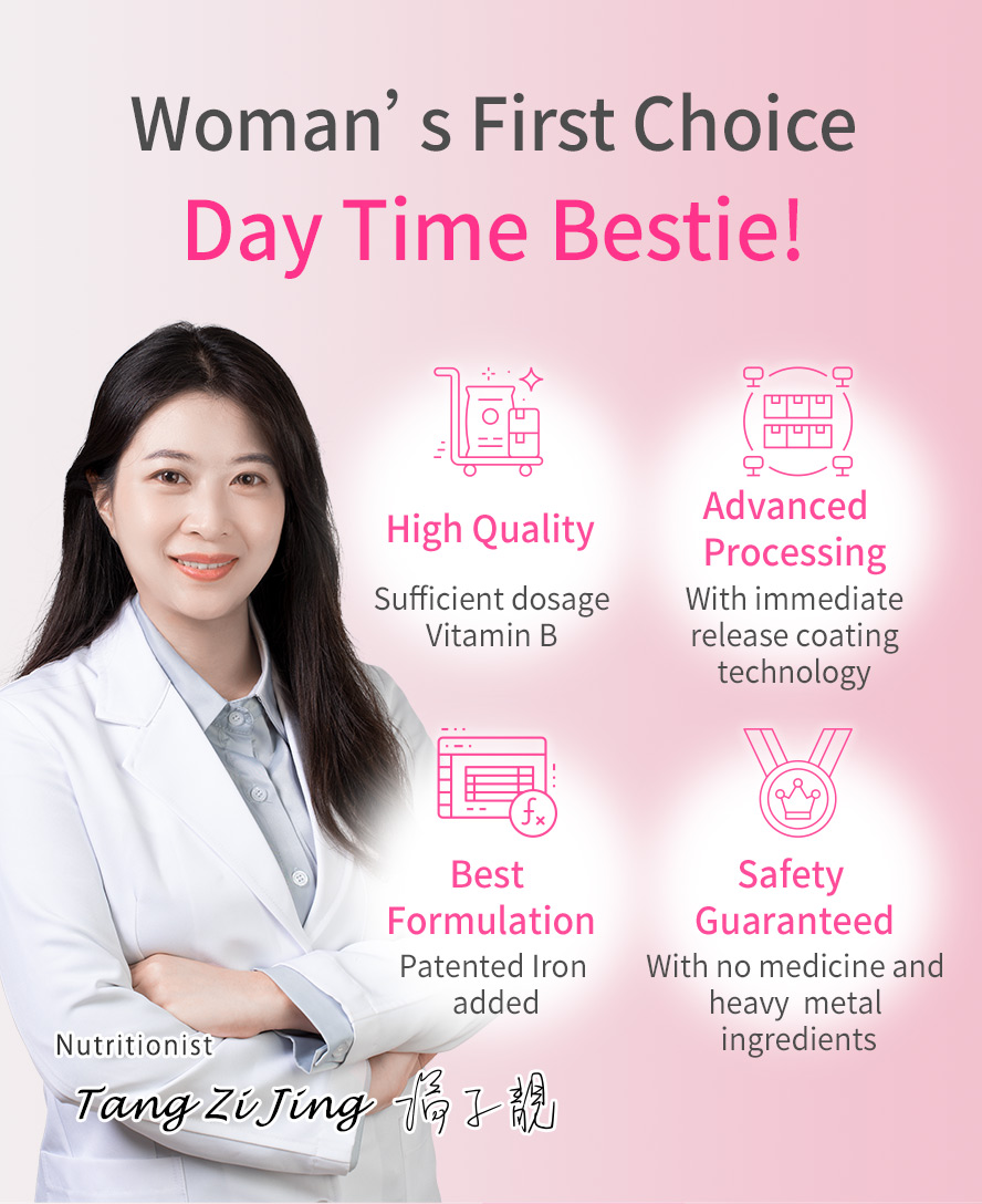 BHK Vitamin B Complex with immediate release technology, quickly restore energy, low in calorie