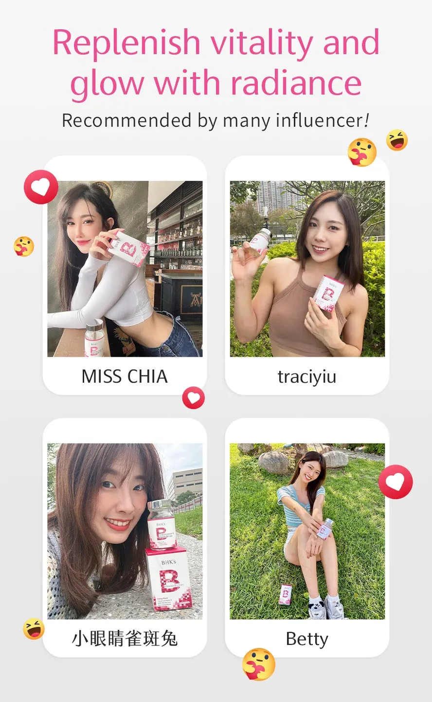 Highly recommended with high satisfaction rate, most effective Vitamin B to enhance energy