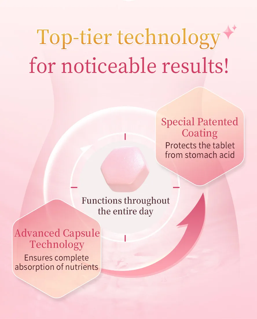 Formulated with 34x concentrated patented cranberry, intimate probiotics complex, and vitamin C to build strong vaginal protection barrier, soothe intimate discomforts, and strengthen intimate bacterial flora.