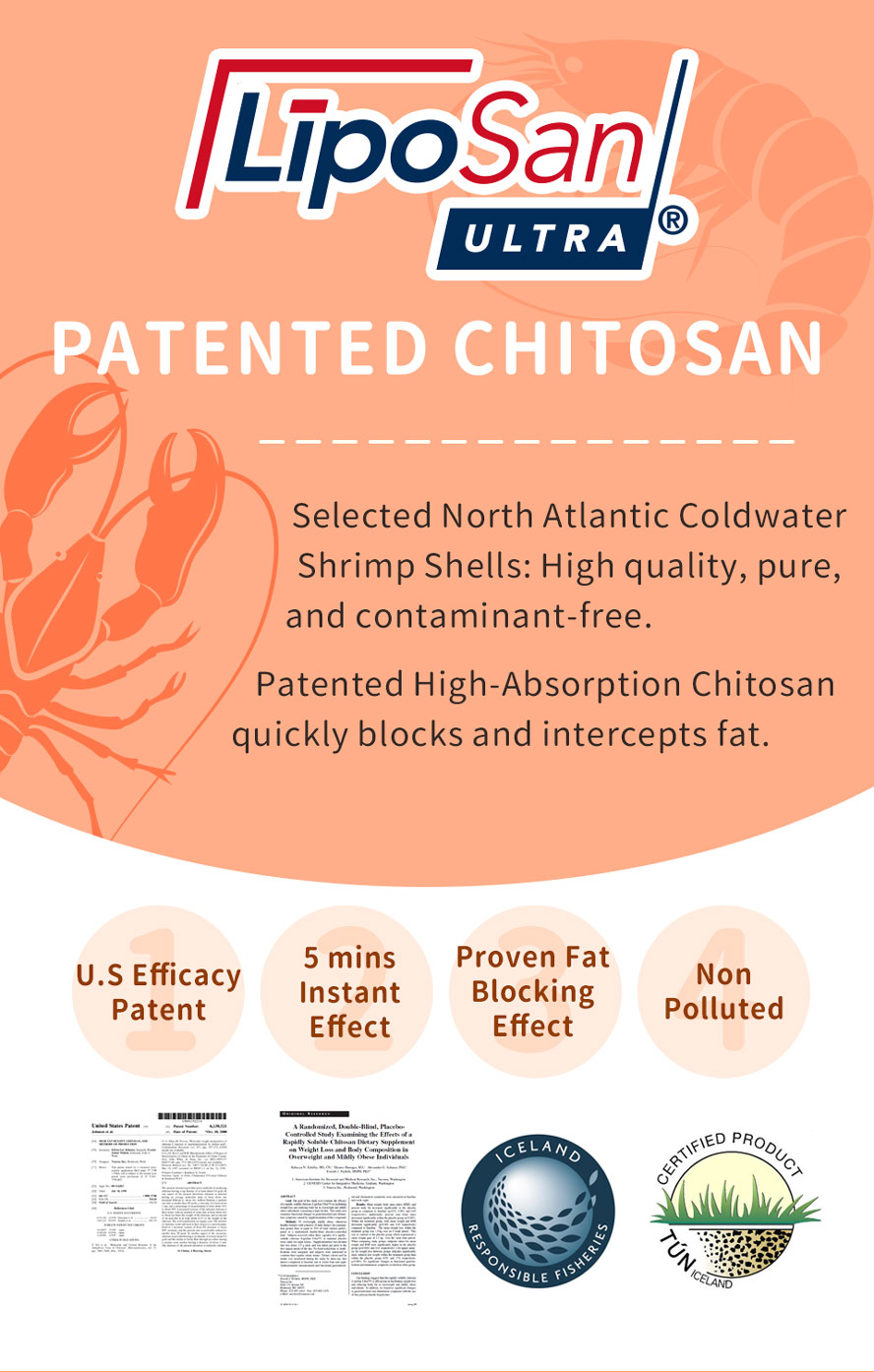 The performance of BHK's Chitosan is 3~5 times higher than general Chitosan.The best chitosan.