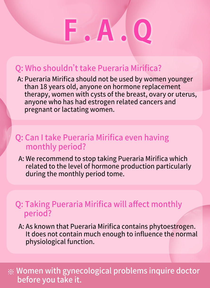 BHK's Pueraria Mirifica supports skin health and cell growth