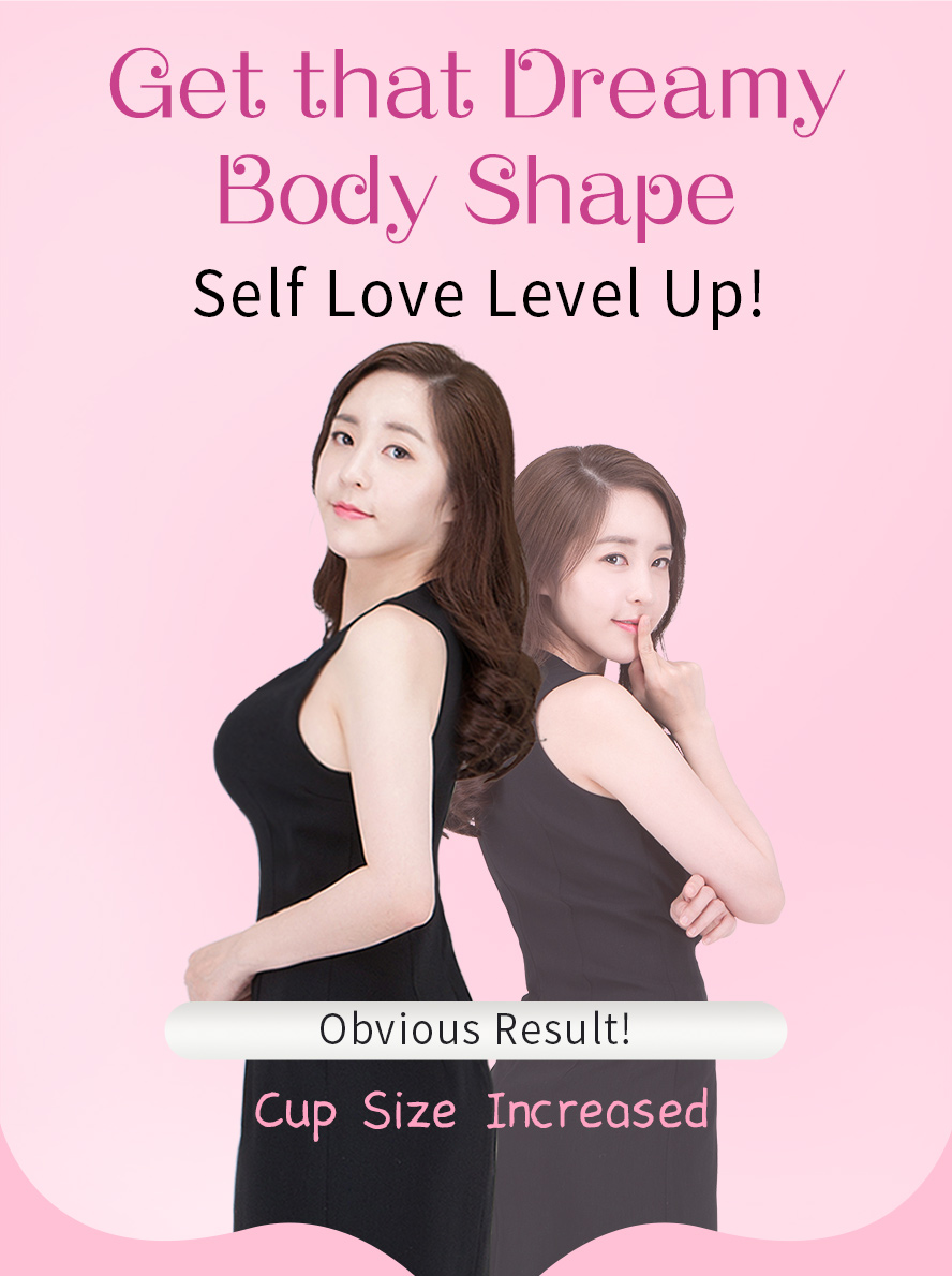 80% of consumers succeed in upgrading their breast size. More effective than drinking soy milk, no operation needed.