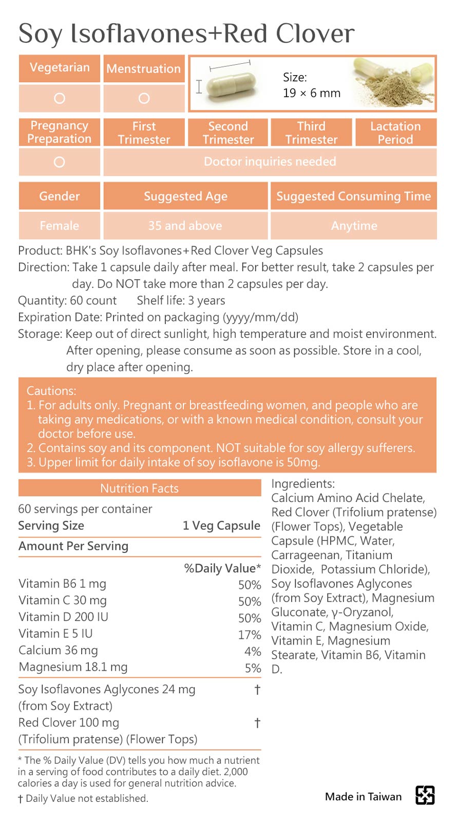 BHK soy isoflavones extract is high quality, safe, passed SGS inspection, and qualified by pharmacists 