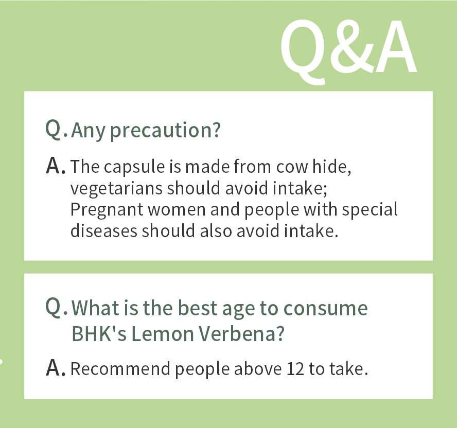 BHK's Lemon Verbena Extract is specialized with gentle formula which is suitable for all skin types