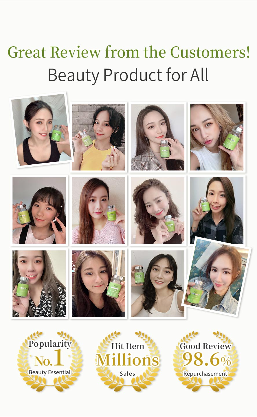 BHK's Lemon Verbena Extract EX has the best reviews and feedback from customer for its effectiveness in treating acne.