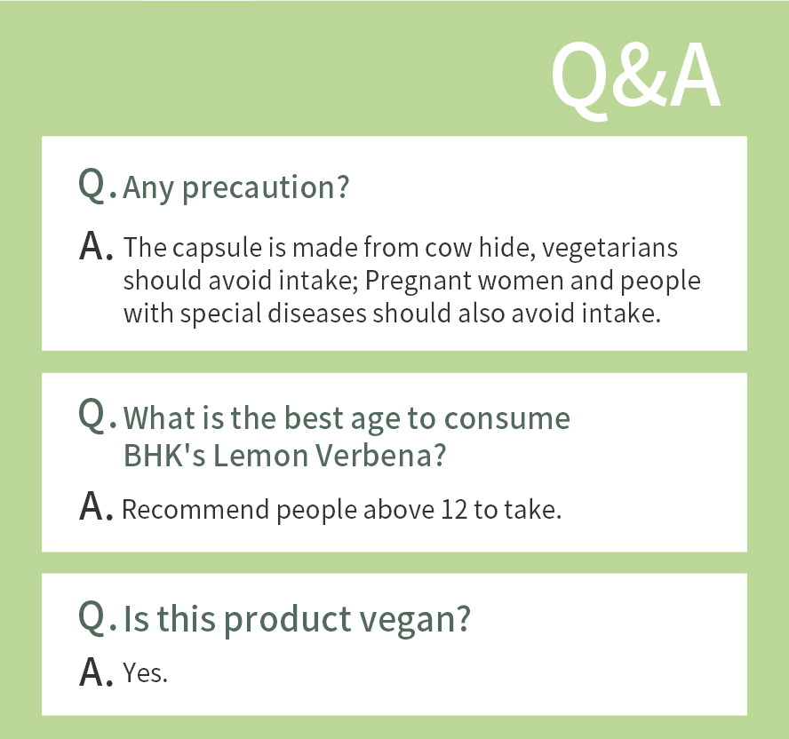 BHK's Lemon Verbena Extract EX is specialized with gentle formula which is suitable for all skin types.