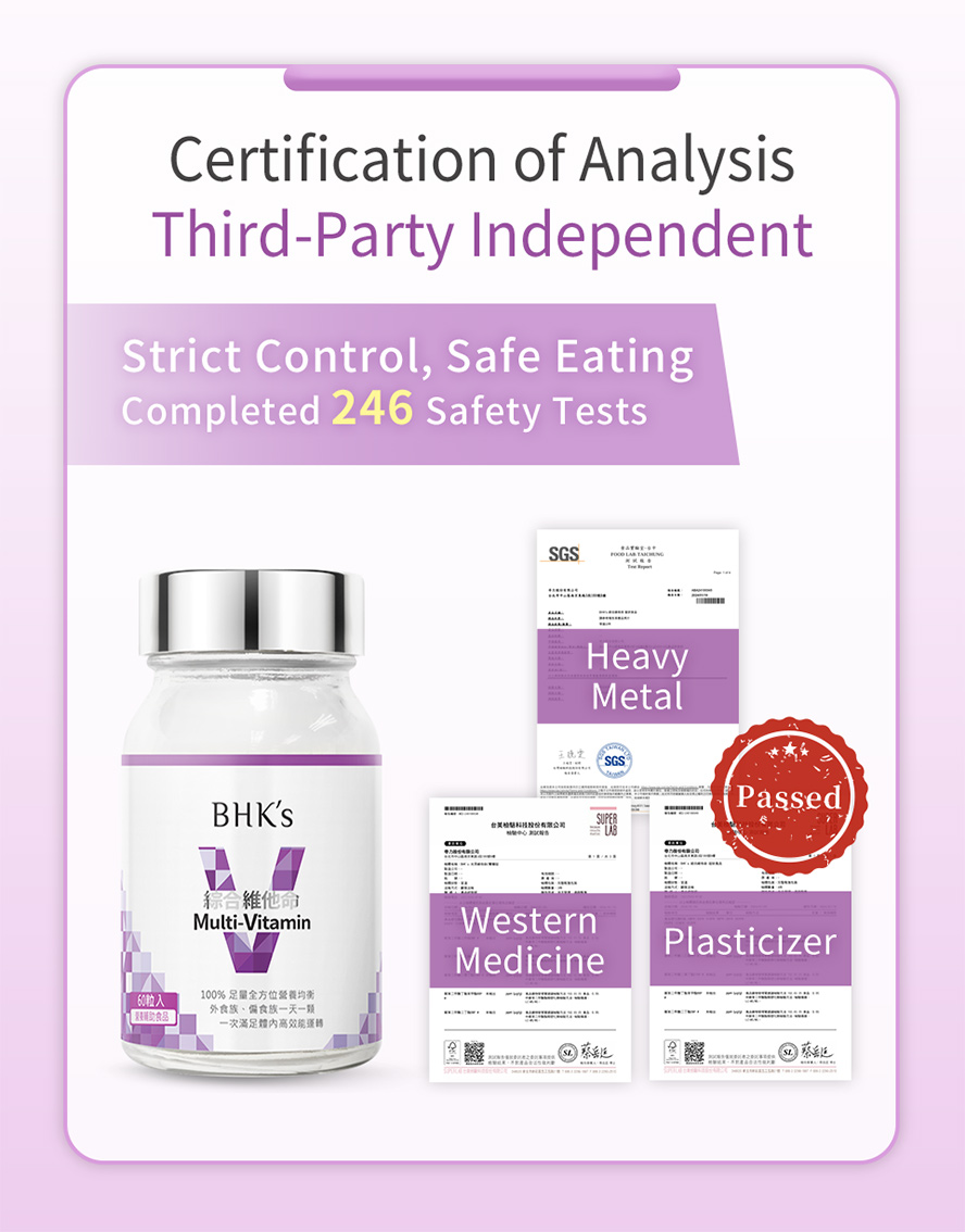 BHK's multi vitamins should be obtain by people who lack of pefect diet plan and not enough of nutrient intake.