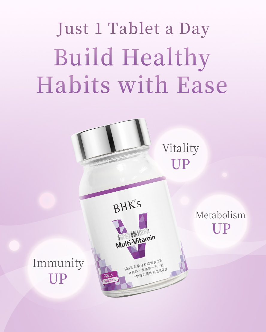 BHK's multi vitamins is safety inspection. No side effects, natural ingredients.