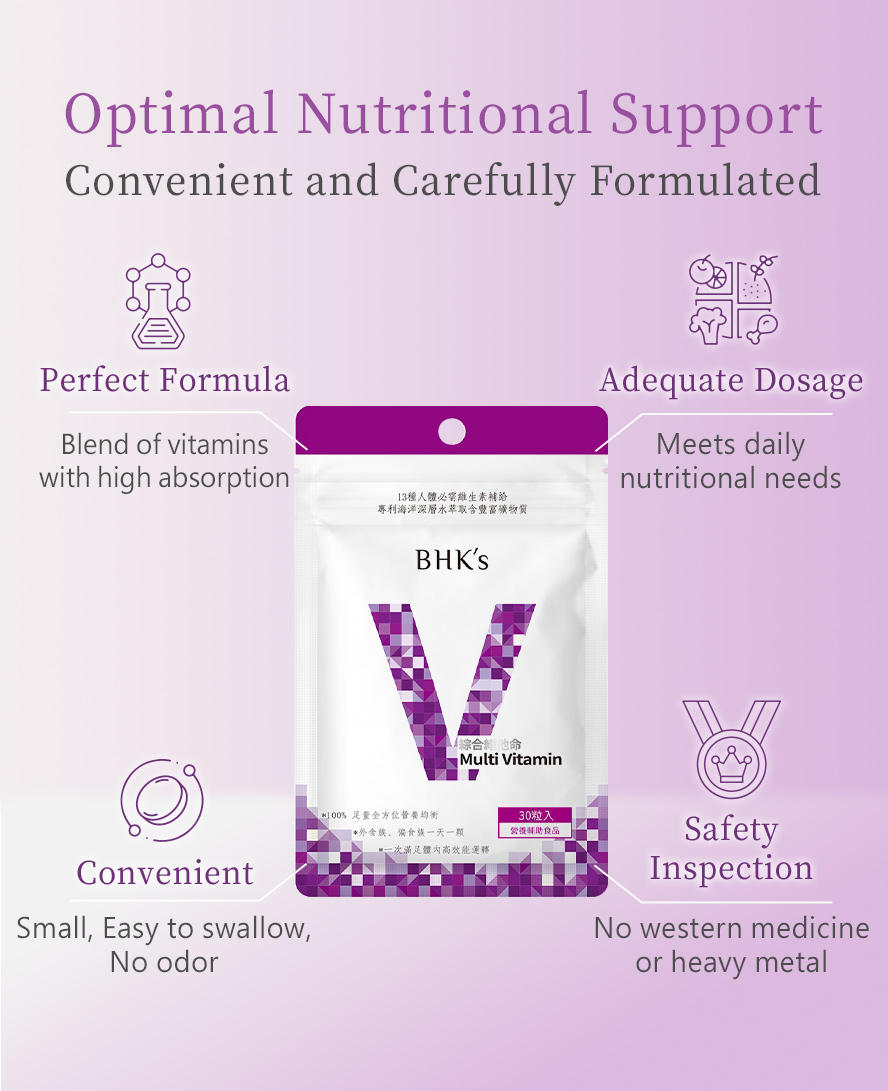 BHK's multi vitamins should be obtain by people who lack of pefect diet plan and not enough of nutrient intake.