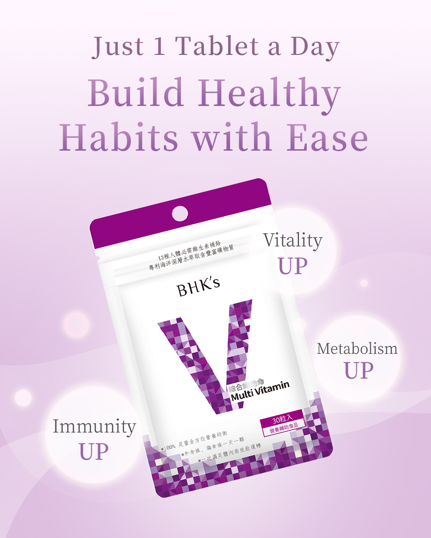 BHK's multi vitamins is safety inspection. No side effects, natural ingredients.