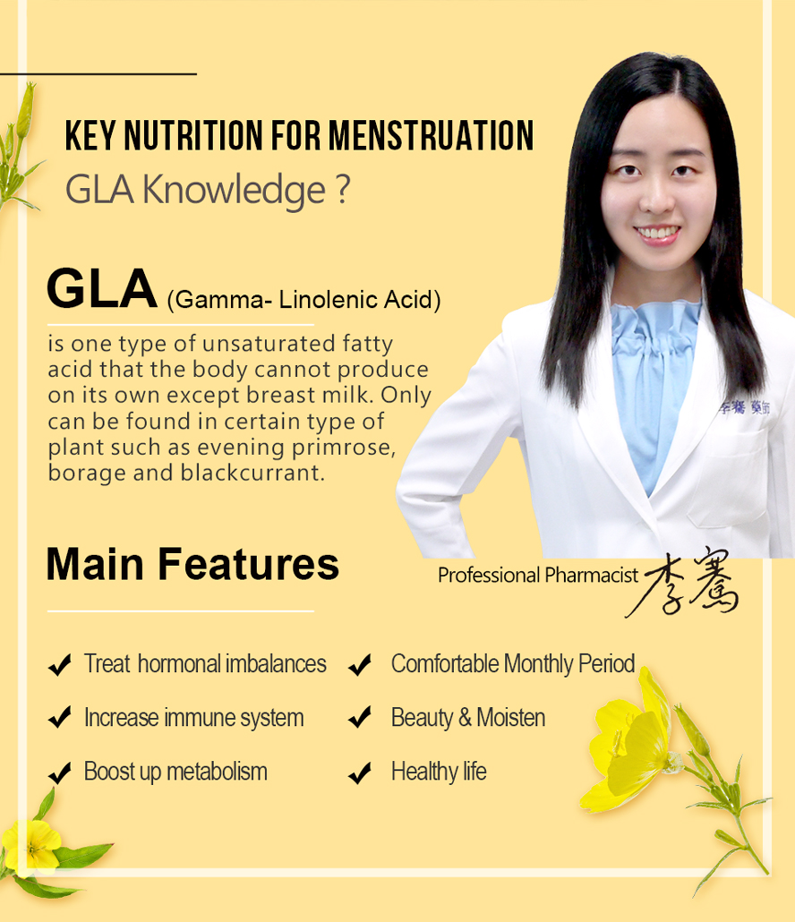 BHK's EveningPrimrose promote high levels of the fatty acid called Gamma-Linolenic Acid (GLA), which helps treating  hormonal imbalances