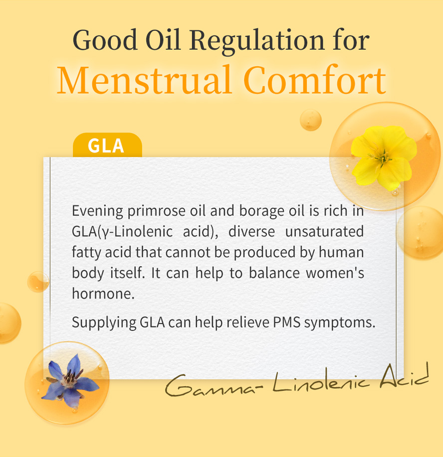 BHK's EveningPrimrose promote high levels of the fatty acid called Gamma-Linolenic Acid (GLA), which helps treating  hormonal imbalances