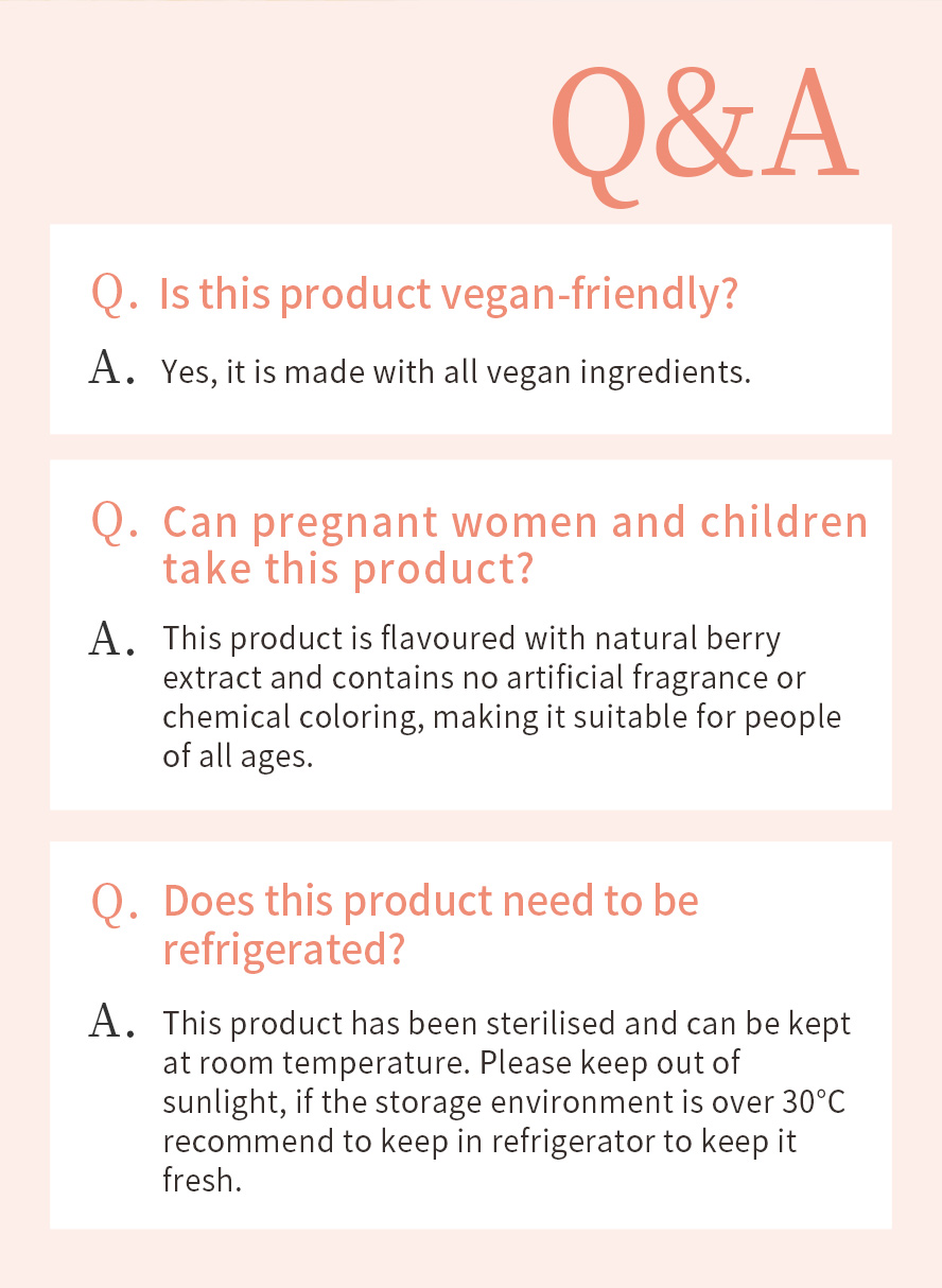 BHKs Tremella Fuciformis & Berry Drink Q&A.