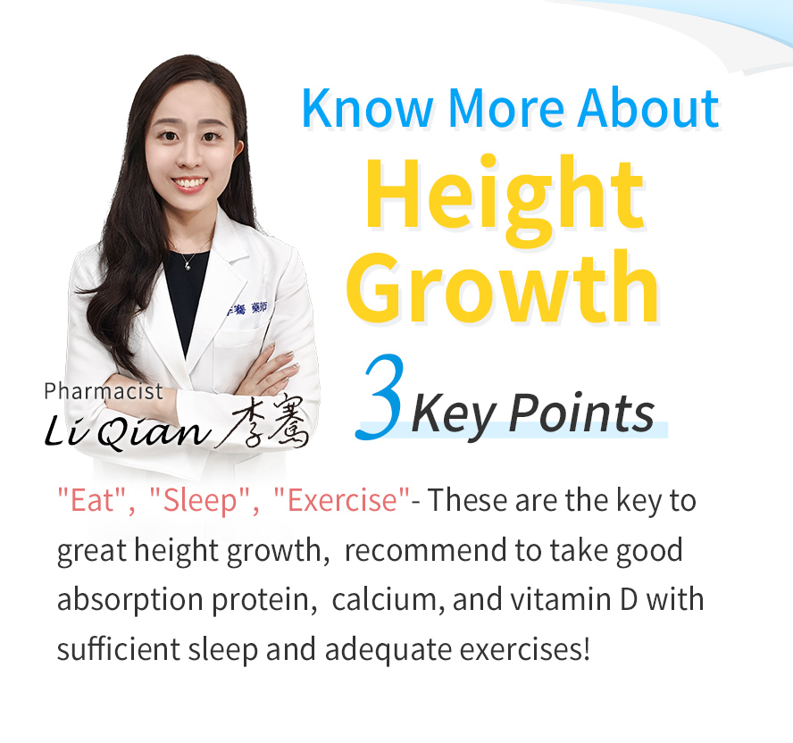 BHK's Patented Yeast Extract+Calcium Capsules are the pusher of growth.