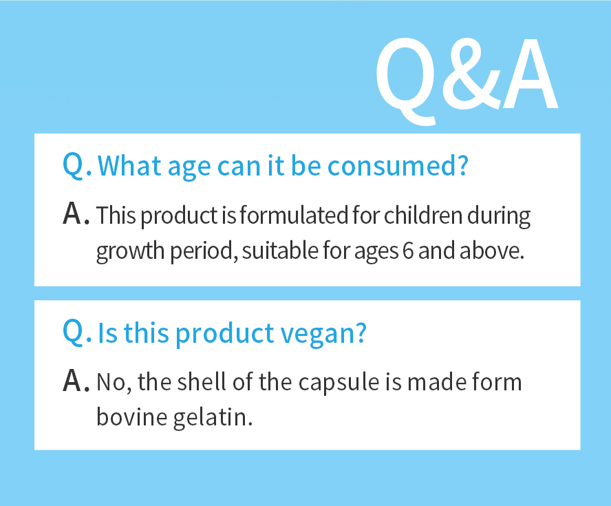 BHK's Patented Yeast Extract+Calcium Capsules are safety inspection, no side effect, natural ingredients.