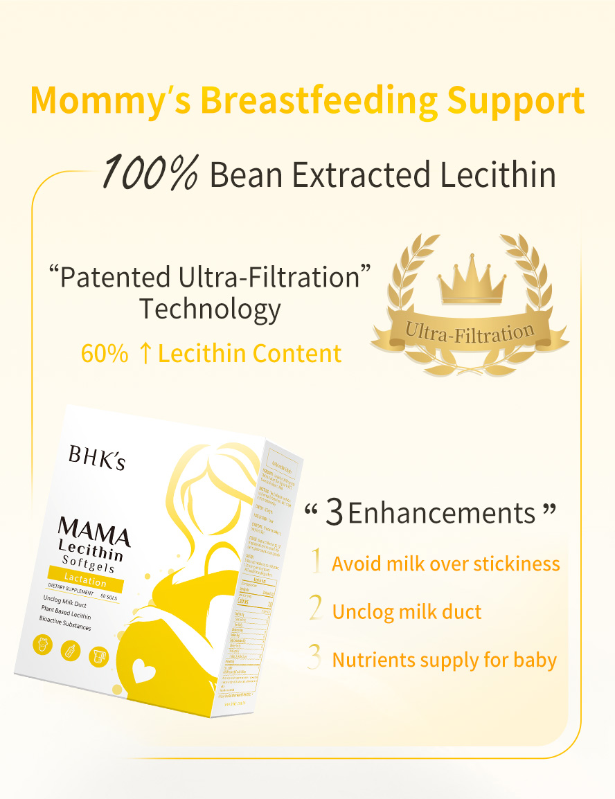 With high satisfaction and repurchase rate, Lecithin is proven to solve breastfeeding problem