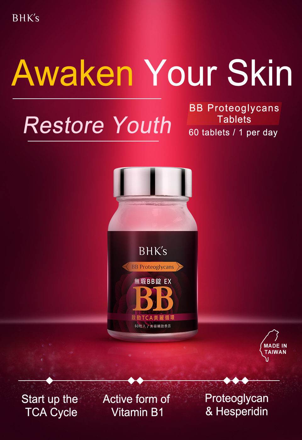 BHK's BB Proteoglycans adds high unit vitamin B1.