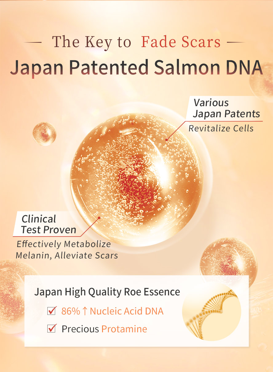 BHK salmon DNA stimulates cell growth for radiant, firmer skin.