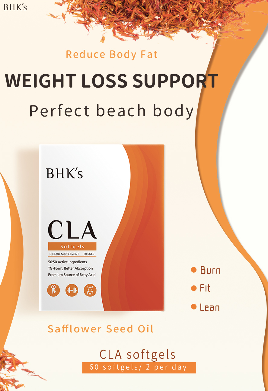 BHK's CLA help support weight loss and maintain lean muscle