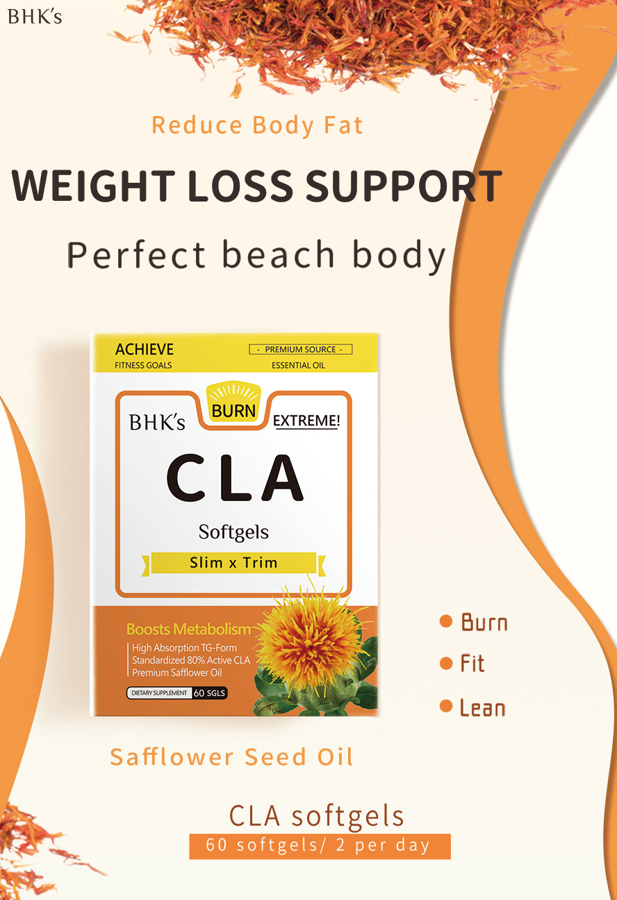 BHK's CLA help support weight loss and maintain lean muscle