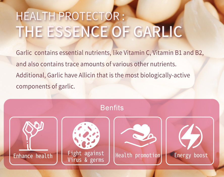 BHK Concentrate Garlic doesn't have bad smell.