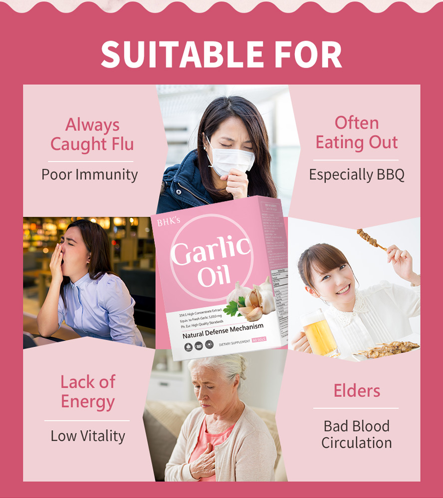 BHK Garlic keeps complete nutrients.