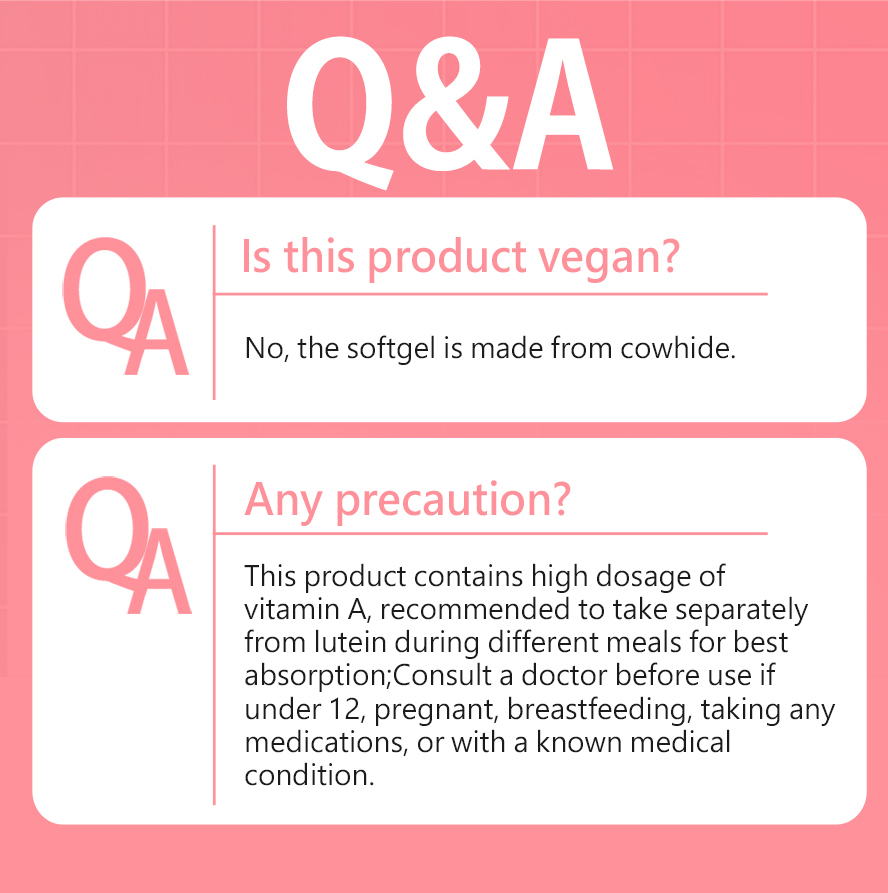 BHK's Vitamin A is not vegan and contains high dose Vitamin A.
