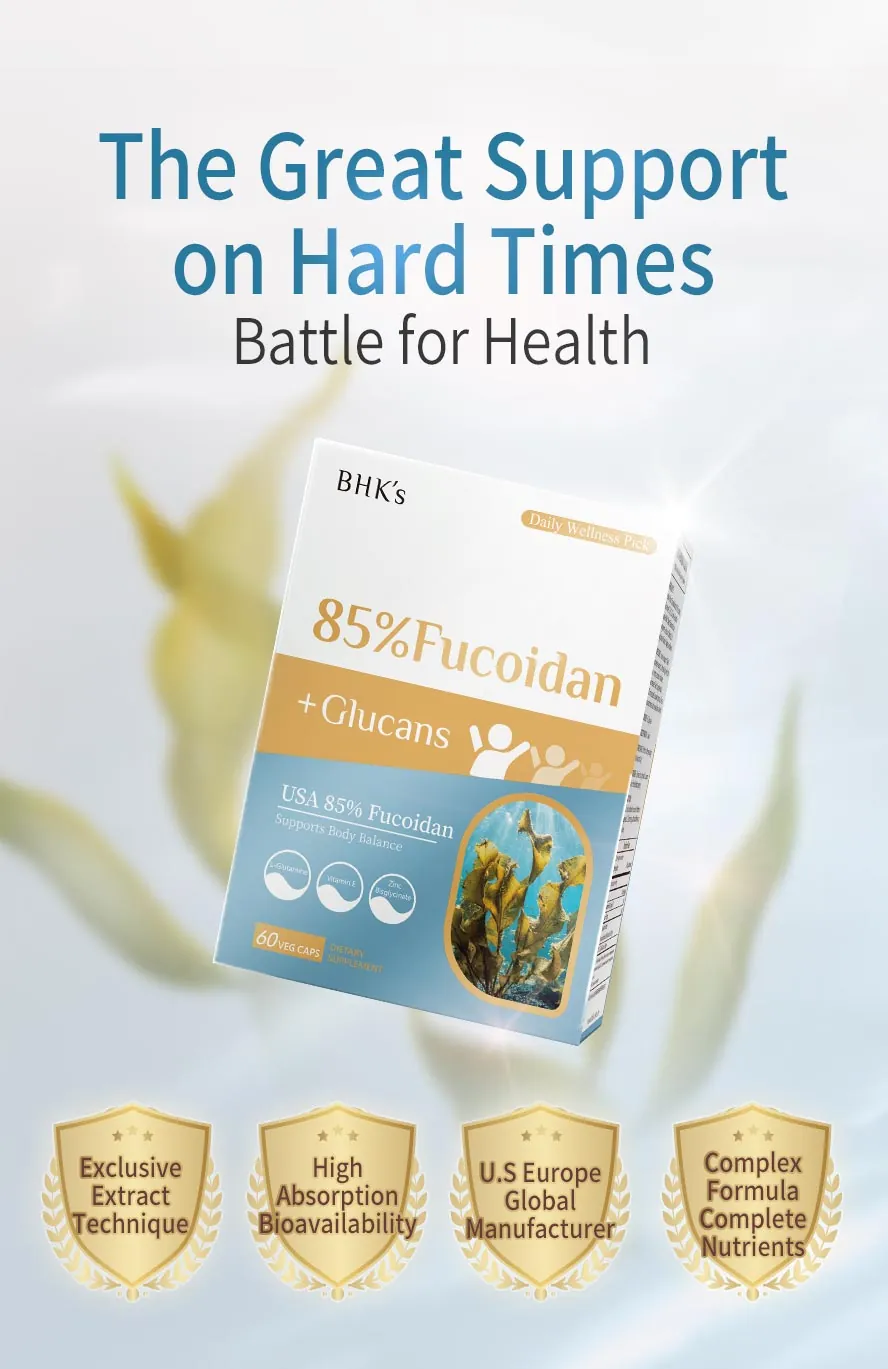 BHK's fucoidan prevents the ulcers from developing