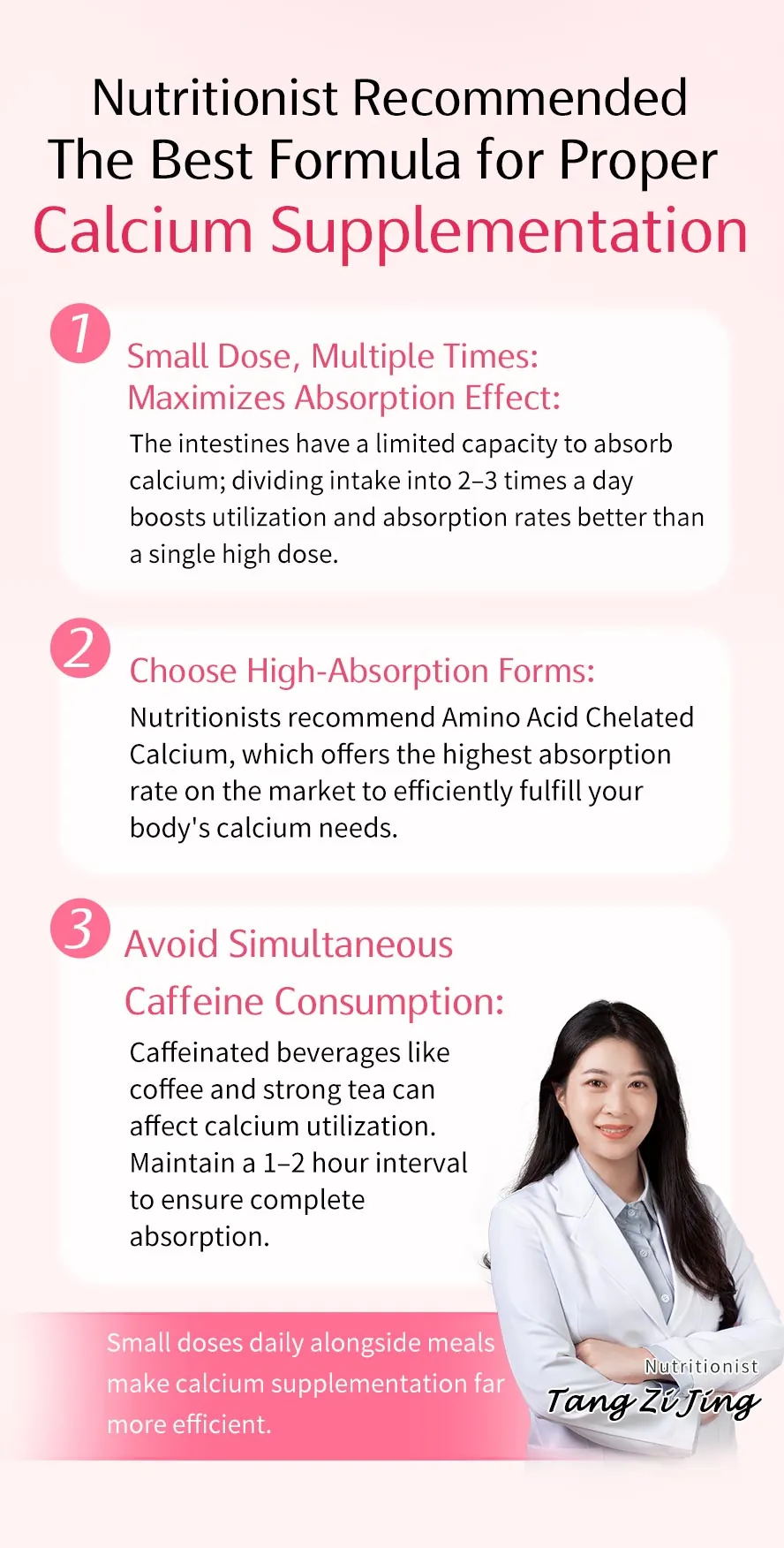 The Best Time and Way to Take BHK's MaMa Calcium EX Tablets During Pregnancy