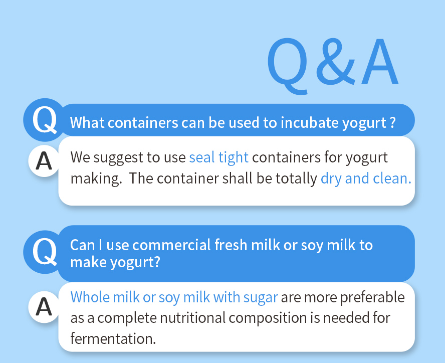 Make BHK's 100% Probiotic Yogurt Powder with whole milk and soy milk with sugar can have a thicker and better result.