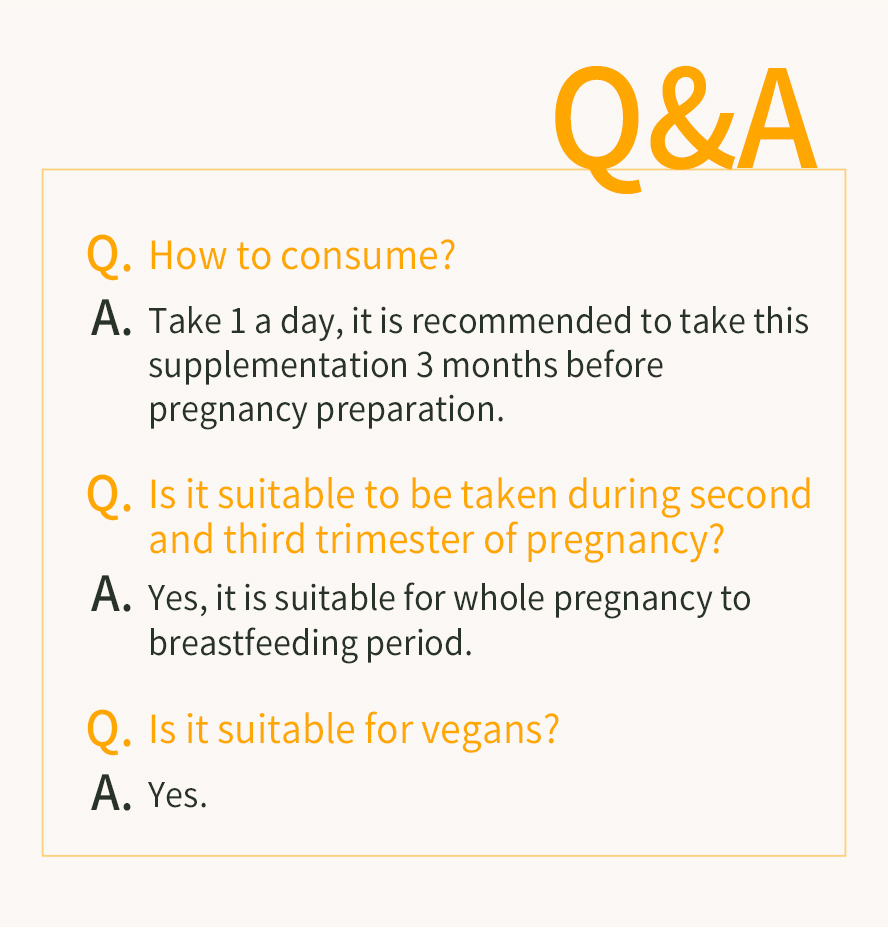  suitable for vegan pregnant women with strict inspections, no side effects, and made of natural ingredients