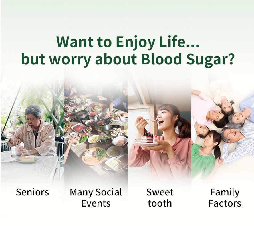 Recommended for individuals who are overweight, drink alcohol, smoke, or love meat and sweets to take BHK's Patented Bitter Melon EX2 for daily care.